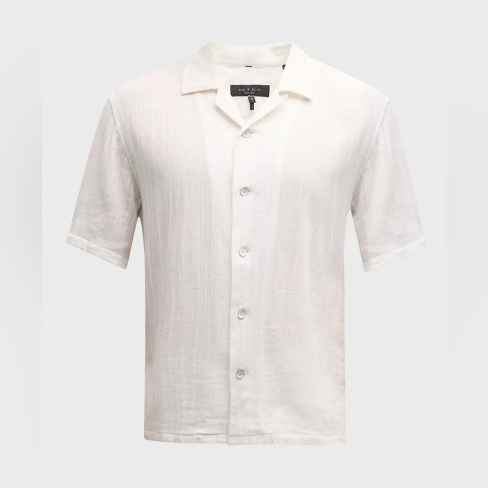 Malibu Beach Club By Drill Clothing Button Up Men’s S Beige New Tag Polyester - Picture 2 of 16
